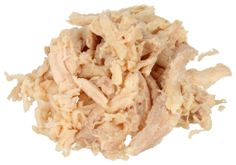 Tyson® CHICKEN PULLED REVERSE BLEND DARK/WHITE 100% ALL NATURAL NAE 65/35 10460210928
