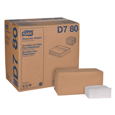 Napkin Dispenser Masterfold White 1-ply 13x12