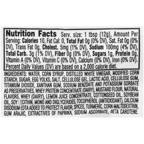 Mayonnaise Fat Free Single Serve Packet 0099810/78000448