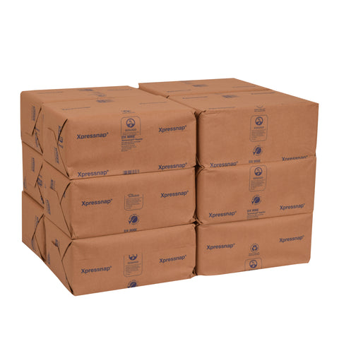 Tork Universal Xpressnap Recycled Fiber Natural 1 Ply Interfold Dispenser Napkin, 8.5 x 13 x 1.9291 inch -- 6000 per case