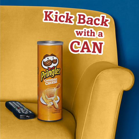 Pringles Cheddar Cheese Crisps, 5.5 Ounce -- 14 per case.