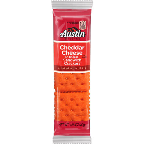 Cracker Cheese Cheddar Sandwich Square Ss Sleeve