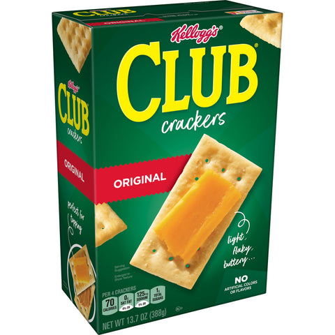 Keebler Club Original Cracker, 13.7 Ounce -- 12 per case.