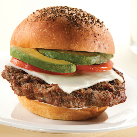 Advance Food Beef Chuck Steak Burger, 4 Ounce -- 40 per case.