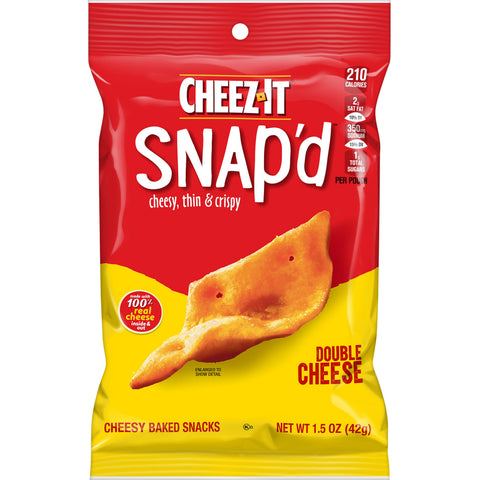 Cheez-It CRACKER CHEEZ-IT DOUBLE CHEESE SNAP'D