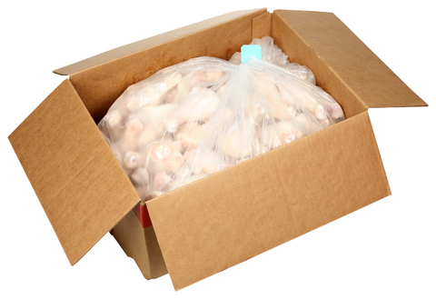 Tyson Individual Quick Frozen Extra Long Chicken Drumstick, 3.5 Ounce -- 96 per case.