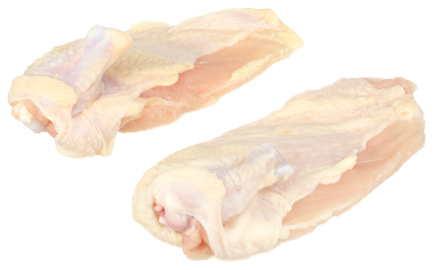 Tyson® CHICKEN BREAST AIRLINE HALVES W/ 1ST WING SECTION 6 OZ 10731130928