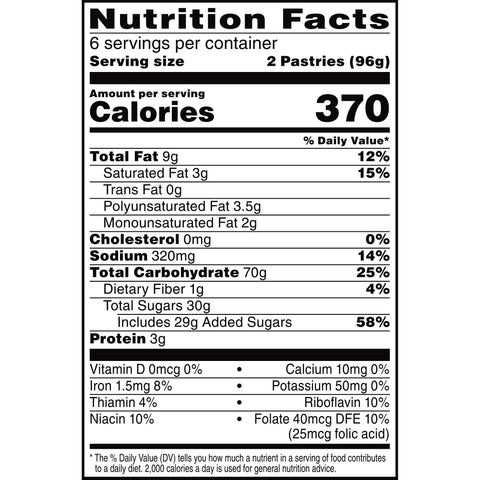 Pastry Pop-tarts® Frosted Blueberry