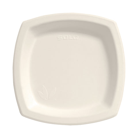 Bare® by Solo® PLATE PAPER SUGARCANE BAGASSE IVORY 8.25