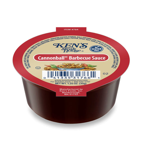 Ken's Foods SAUCE BARBECUE CANNONBALL SINGLE SERVE CUP