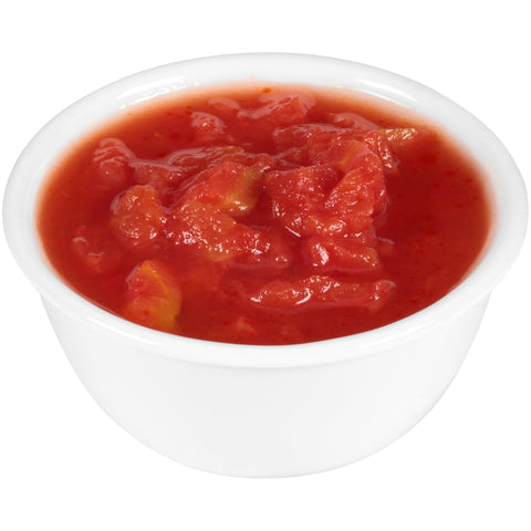 El Verano Sabroso Salsa Style Diced Tomatoes, 102 Ounce -- 6 per case.