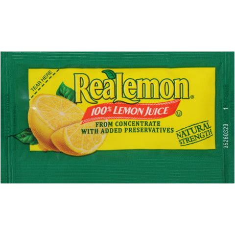 Juice Lemon Single Serve Packet 5300015172/78000698