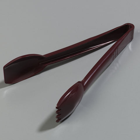 Carlisle TONG PLASTIC REDDISH BROWN 9