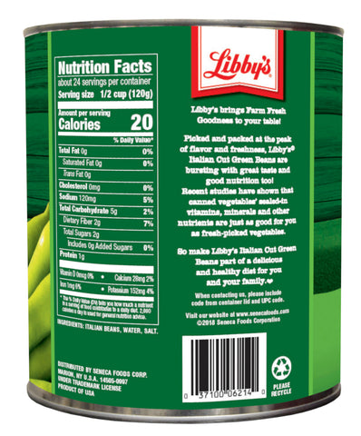 Libby's® BEAN GREEN ITALIAN CUT