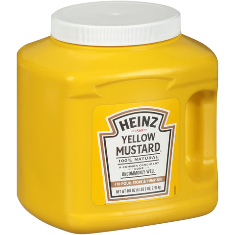 Mustard Yellow Jug Plastic 652200/76001432