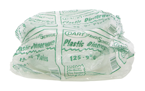 Plate Impact Plastic White 9