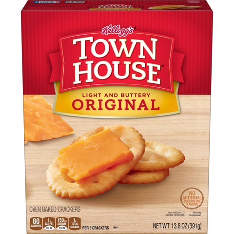 Keebler Town House Original Cracker, 13.8 Ounce -- 12 per case.