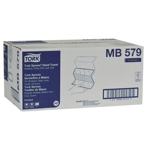 Towel Hand Soft Multifold White 2-ply 9.13x9.225