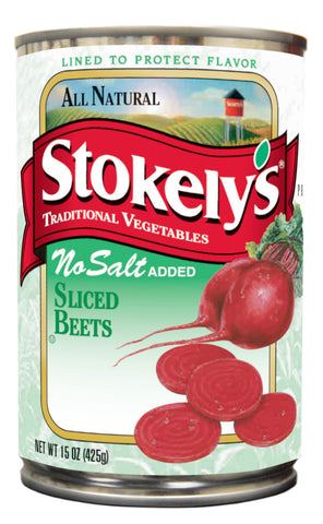 Stokely's® BEET SLICED FANCY NO SALT ADDED