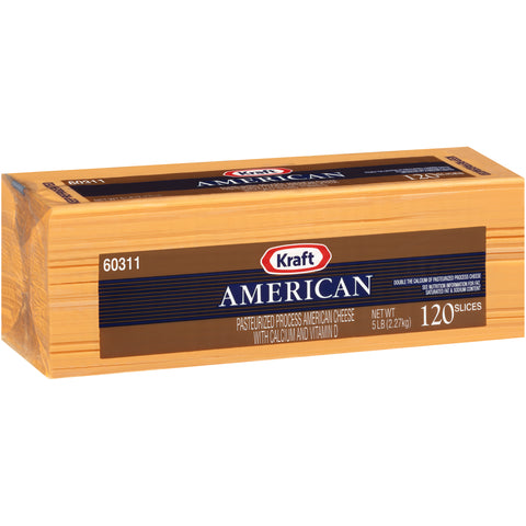Cheese American Yellow Sliced 120 Ct