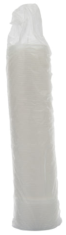 Dart High Impact Polystyrene Translucent Non-Vented Lid Only -- 1000 per case