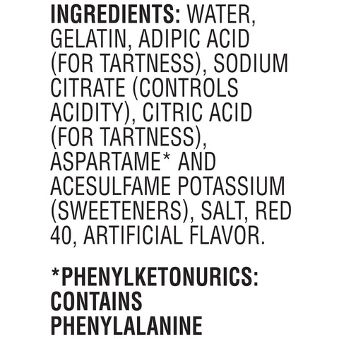 Gelatin Strawberry Sugar Free Snackpak