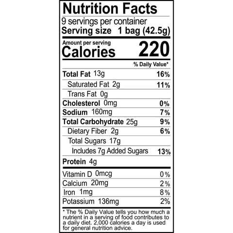 Sahale Tangerine Vanilla Cashew Macadamia Glazed Mix, 1.5 Ounce -- 108 per case.
