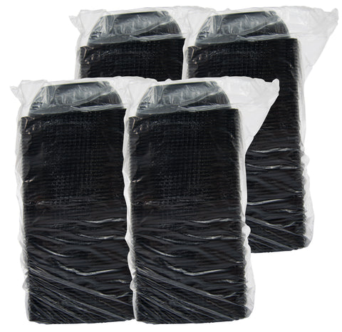PresentaBowls Pro® BOWL SQUARE PLASTIC BLACK 48 OZ