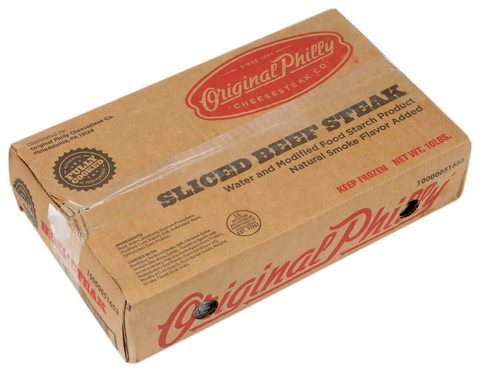 Original Philadelphia BEEF PHILLY SANDWICH SLICES COOKED BULK