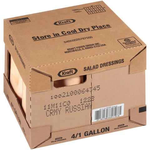 Kraft Creamy Russian Dressing, 1 Gallon -- 4 Case