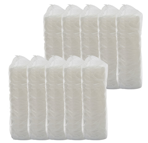 Lid Container Dome Vented White 8-20 Oz