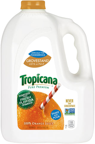 Tropicana JUICE ORANGE 100% PREMIUM HI PULP