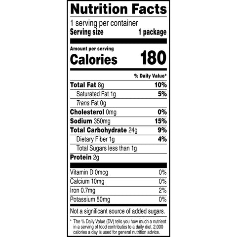 Snack Onion Snacks Large Single Serve