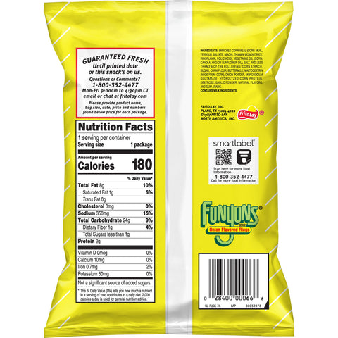 Snack Onion Snacks Large Single Serve
