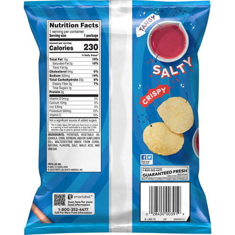 Chip Potato Salt & Vinegar Large Single Serve