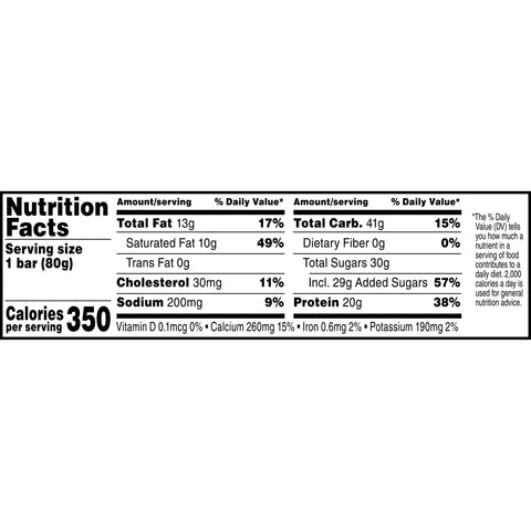 Gatorade PROTEIN BAR RECOVERY BAR COOKIES & CREAM