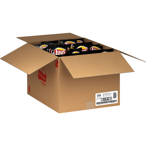 Lays BBQ Potato Chips Single Serve, 1.5 Ounce -- 64 per case.