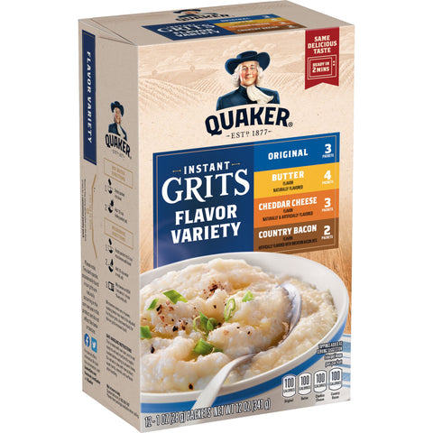 Quaker® GRITS INSTANT VARIETY PACK