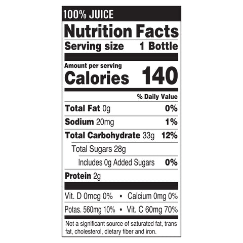 Tropicana JUICE ORANGE PLASTIC BOTTLE