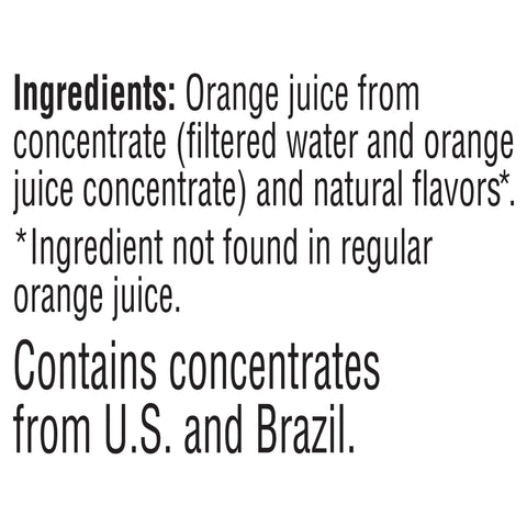 Juice Orange 100% Plastic Bottle