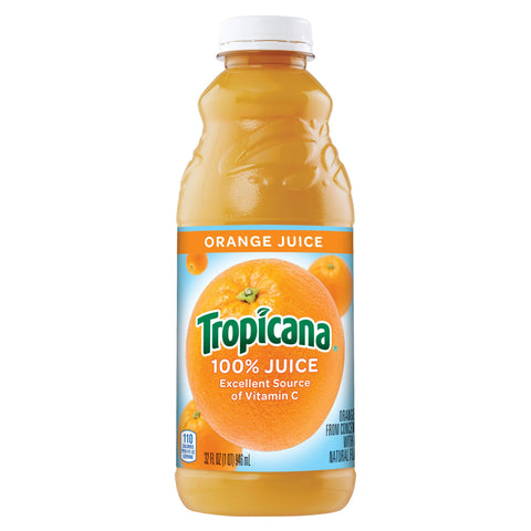 Juice Orange 100% Plastic Bottle