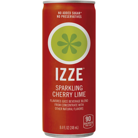 Izze JUICE CHERRY LIME SPARKLNG CAN