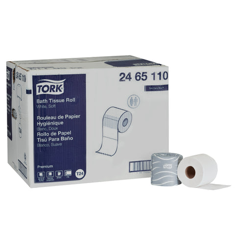 Tissue Bath Premium White 2-ply 4x4.35