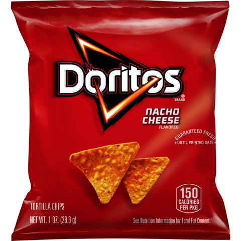 Chip Tortilla Nacho Cheese Single Serve