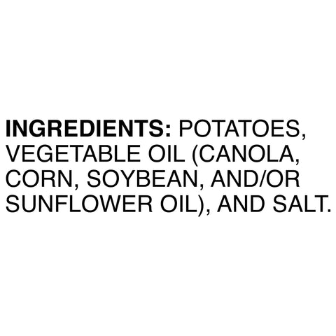 Chip Potato Ridged Regular Bulk