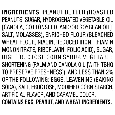 Grandmas Homestyle Big Peanut Butter Cookie, 2.5 Ounce -- 60 per case.