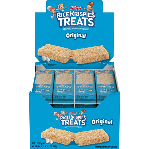 Snack Bar Rice Krispies Treat Original Square