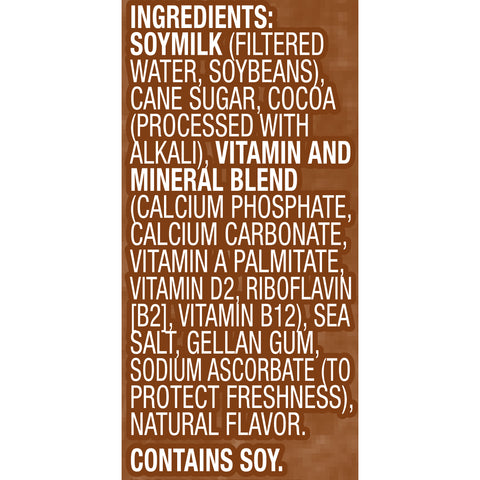 Silk Chocolate Soymilk, 8 Ounce -- 18 per case.