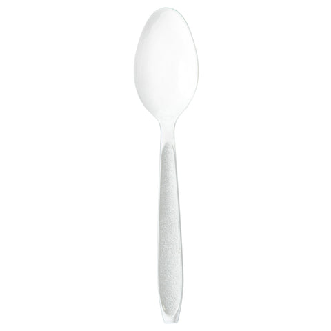 Spoon Tea Plastic Heavy Weight White Ps