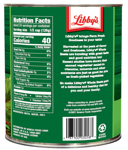 Beet Whole 100 Ct